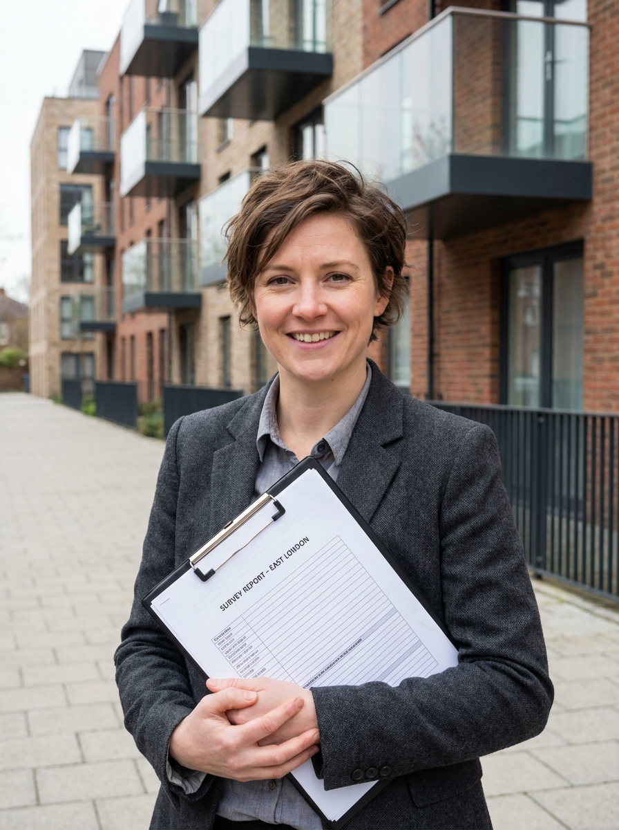 Sarah Chen, surveyor at Barking Surveyors